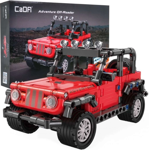 CaDA Adventure Off-Roader terénne auto so spätným naťahovacím pohonom