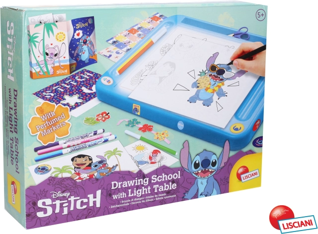 Podsvietená kresliaca sada DISNEY LILO & STITCH pre deti