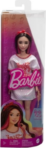 Bábika BARBIE Fashionistas brunetka s vlnitými vlasmi