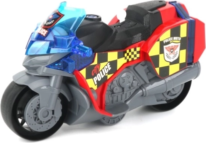 Hračka motorka s realistickými efektmi
