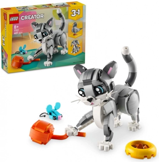 LEGO Creator 3 v 1 nezbedná mačka stavebnica