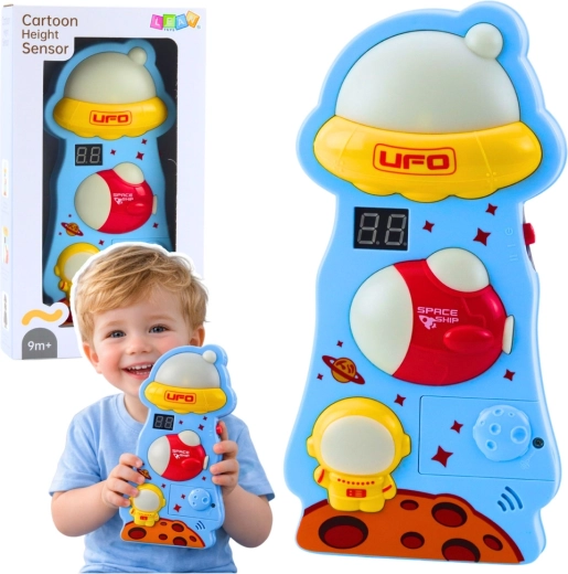 Interaktívny detský merač rastu so svetlami a zvukmi