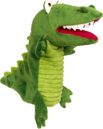 Sigikid plyšová maňušková bábka krokodíl