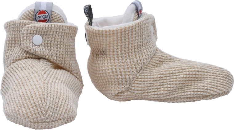 Lodger bavlnené capačky ciumbelle ivory 6–12 mesiacov