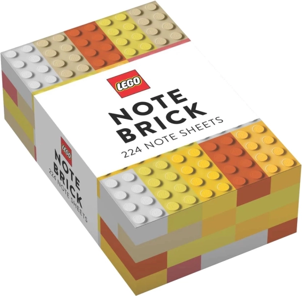 Poznámkové lístky LEGO v darčekovej krabičke