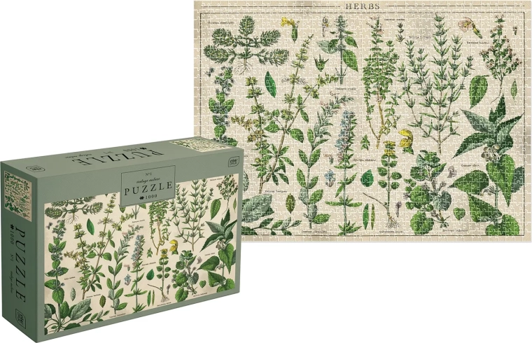 Puzzle Vintage Nature: bylinky 1000 dielikov