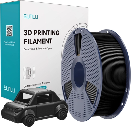 Sunlu PETG filament čierny