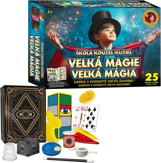 Škola kúziel – Veľká mágia s 25 trikmi a darčekom