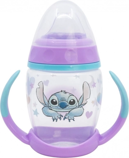 Hrnček s uškami a silikónovým náustkom STITCH 270 ml