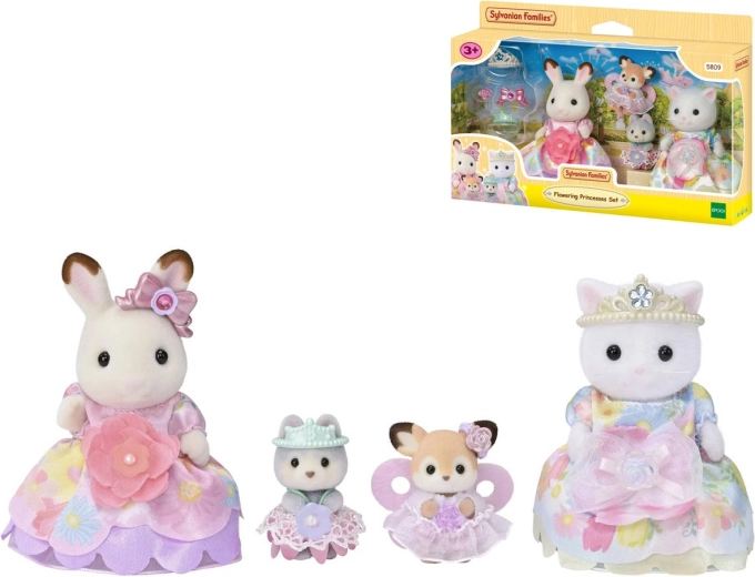 Sylvanian Families kvetinové princezné – 4 ks