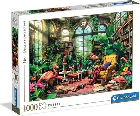 Puzzle Clementoni 1000 dielikov The Greenhouse Library