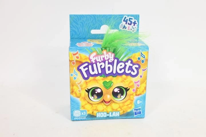 Furby Furblets Hoo-Lah mini interaktívny plyšák s klipom