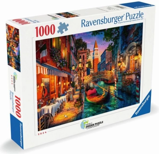 Nočné Benátky puzzle 1000 dielikov RAVENSBURGER