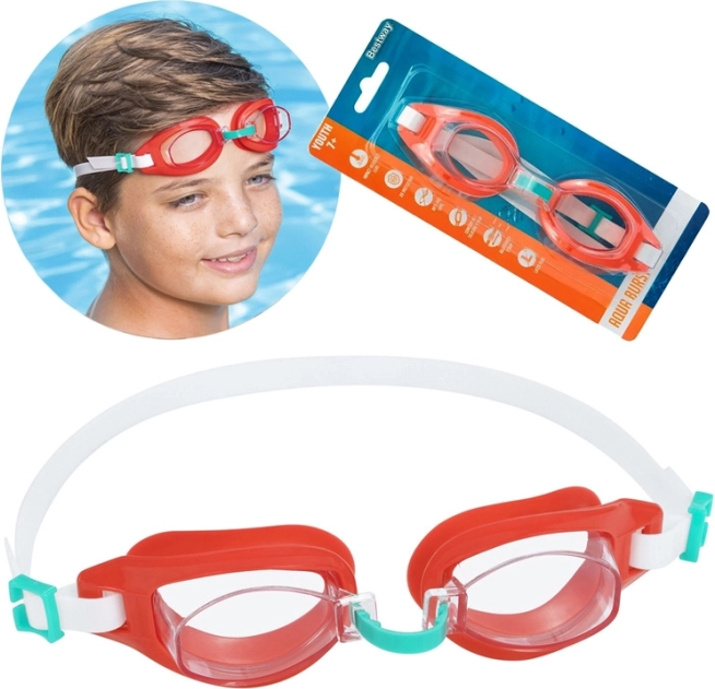 Detské plavecké okuliare Bestway Aqua Burst – Červená