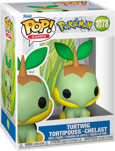 Funko Pop! Games Pokémon Turtwig (Chelast) #1078 - 1 kus