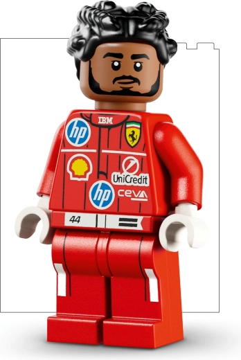 Minifigúrka Lewisa Hamiltona
