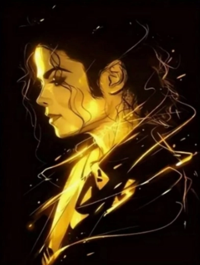 Maľovanie podľa čísel Michael Jackson 40 × 50 cm
