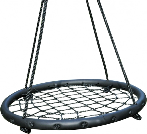Hojdací kruh čierny 60 cm