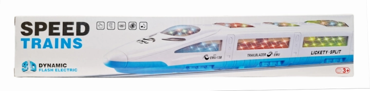 Lokomotíva na batérie s LED svetlom