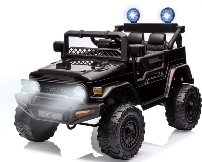 Milly Mally Toyota FJ Cruiser čierne elektrické autíčko pre deti