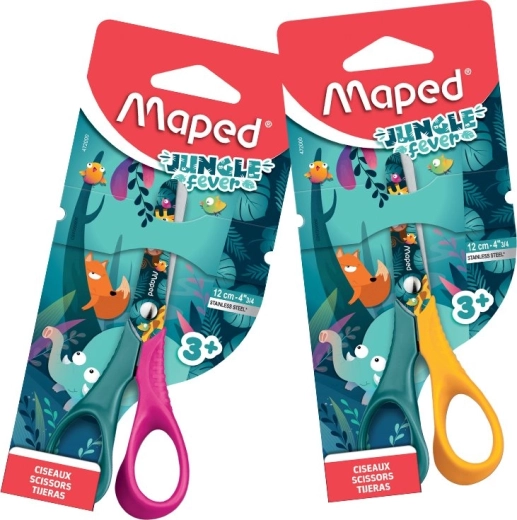 Detské nožnice MAPED Vivo Jungle Fever 12 cm