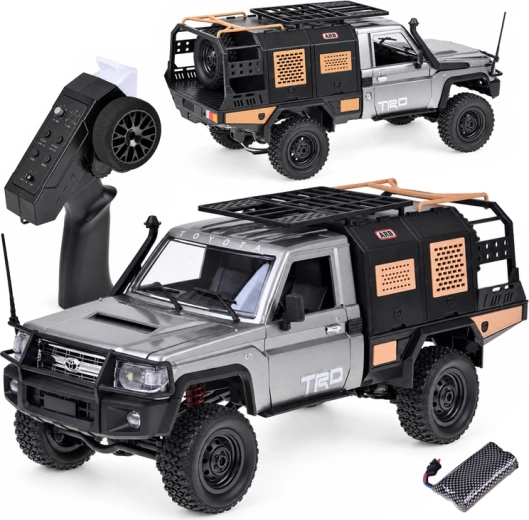 Diaľkovo ovládaný expedičný Toyota Land Cruiser 1:12 4×4