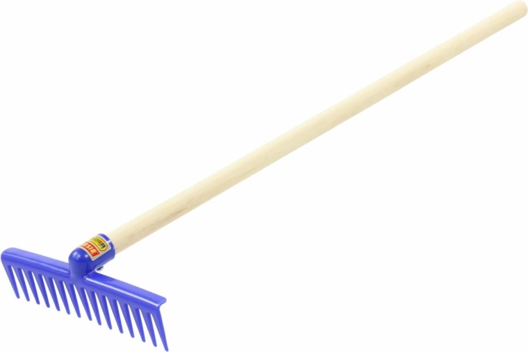 Široké zuby na jednoduché hrabanie