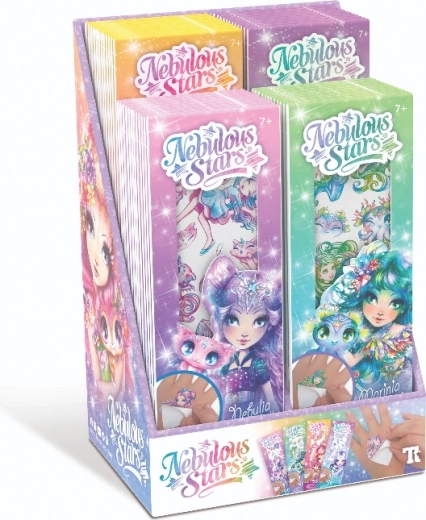 dočasné tetovania Nebulous Stars – 50 ks pre deti