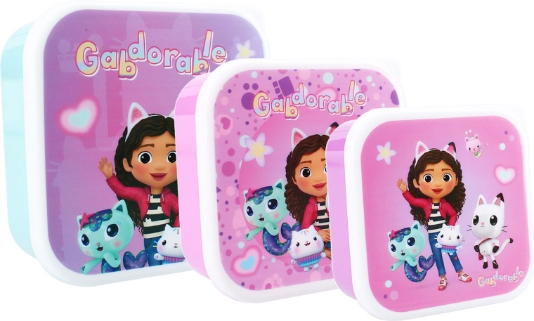 Gabby's Dollhouse desiatové boxy Fresh Bites 12 cm (3 ks)