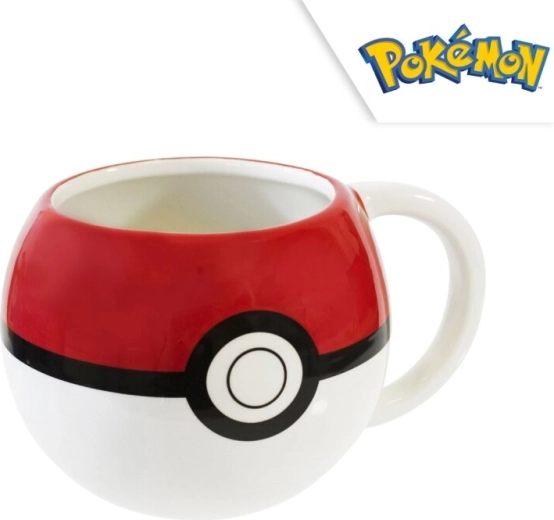 Pokémon 3D hrnček Pokéball