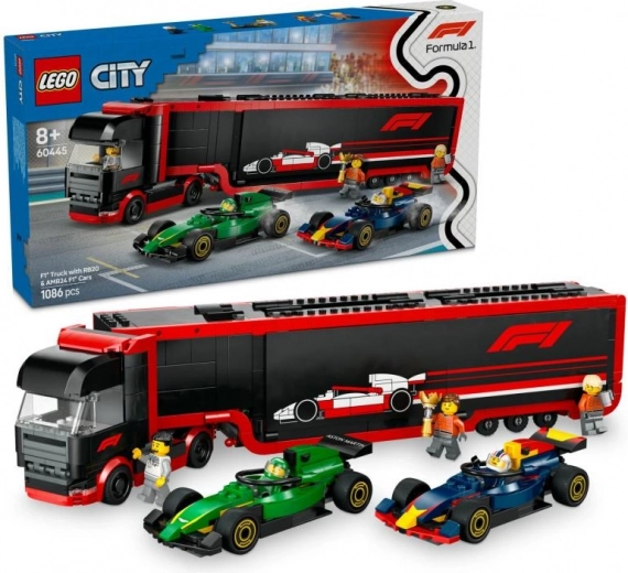 LEGO City F1 kamión s formulami