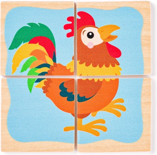 4 rozkošné motívy domácich zvieratiek