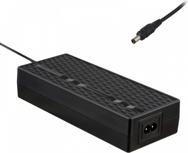 Nabíjačka pre elektrobicykle a kolobežky AKYGA 42 V / 2 A, 84 W, konektor 5,5 × 2,1 mm, kábel 1 m
