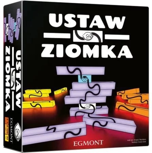 Ustaw Ziomka – rýchla rodinná stolová hra od autora UBONGO