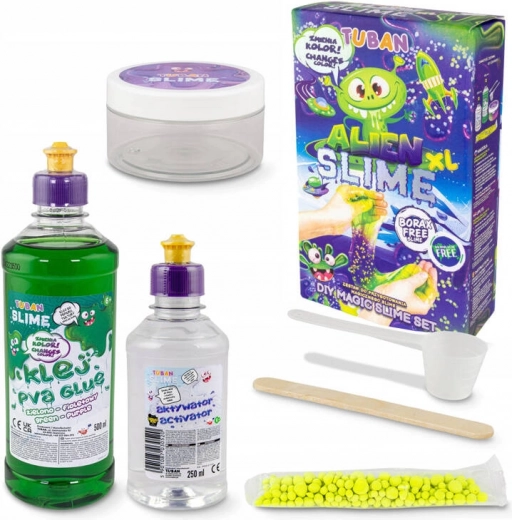 Kreatívna sada Slime Alien XL meniaca farby
