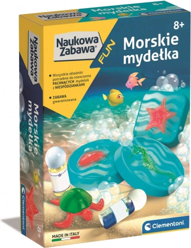 Vedecká sada s morským mydlom