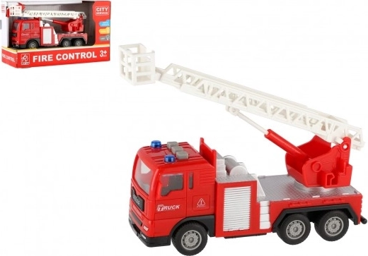 Hasičské auto na zotrvačník so svetlami a zvukmi