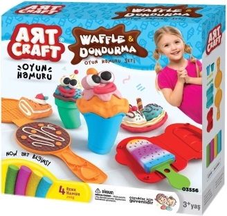 Art Craft sada na modelovanie vaflí a zmrzliny 200 g