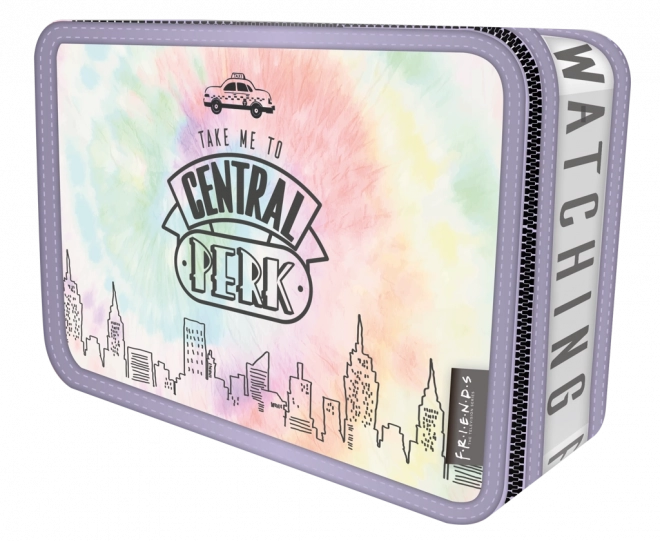 Kozmetická taštička Priatelia Purple Tie