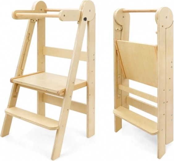 Skladacia učiaca veža LOFTY – prírodná