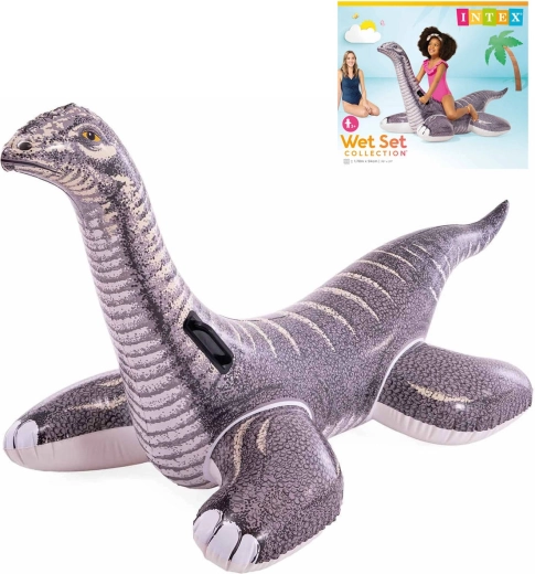 Nafukovací brontosaurus Intex do vody s úchytmi
