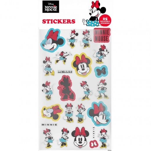 Minnie opakovane použiteľné nálepky