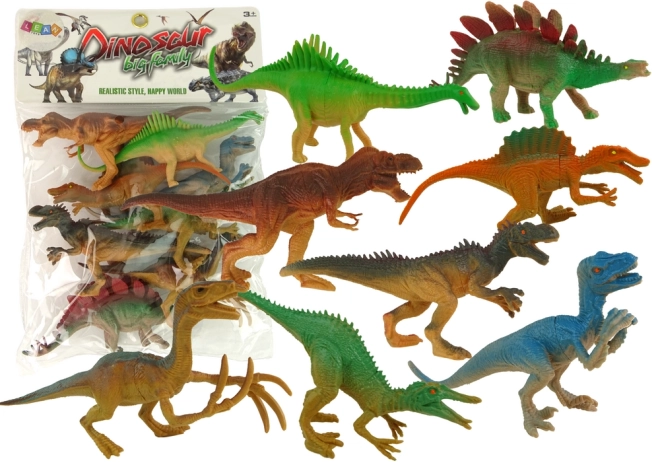 Sada figúrok Dinosaur Park 8 ks