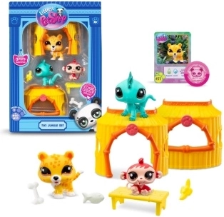 Littlest Pet Shop Džungle 3 zvieratká