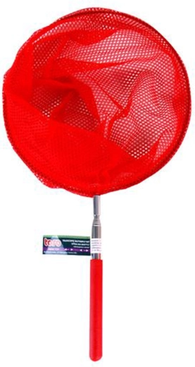 Teleskopická sieťka na motýle a rybičky TORO