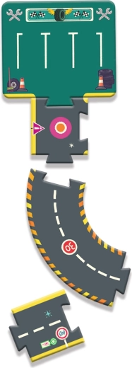 Variabilná stavba s kruhovým objazdom a zákrutami