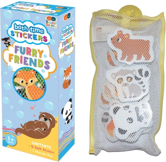 Buddy & Barney nálepky do kúpeľa – chlpaté príšerky
