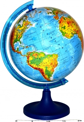 Geografický glóbus 25 cm