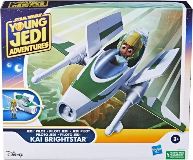 Star Wars Young Jedi Adventures – vesmírna loď Kai Brightstar s figúrkou