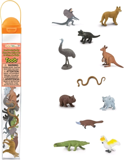 Safari Ltd. tuba Zem protinožcov – austrálske zvieratá (11 figúrok)